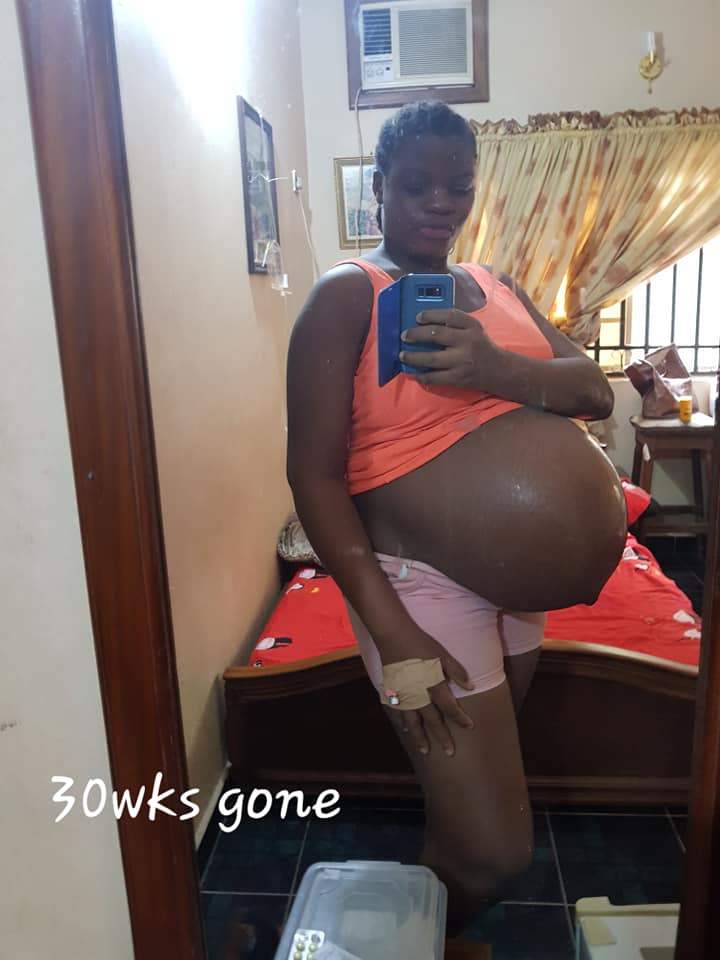 How 25-year-old Nigerian lady delivered 7 babies within 3 years of marriage