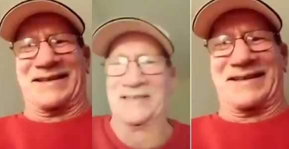 White man in tears as he begs a Yahoo Yahoo boy who defrauded him of his life savings to send it back (Video)