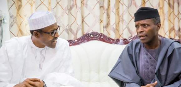 Buhari's open letter to Osinbajo following helicopter crash