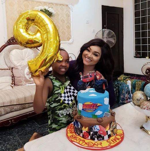 Actress Mercy Aigbe celebrate son's birthday with lovely photos
