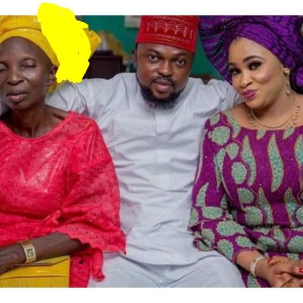 First photos from actress Toyin Abraham and Kolawole Ajeyemi's Introduction/Engagement