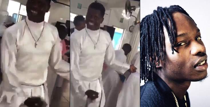 Singer Naira Marley's 'Soapy' Dance Now Danced In Church (Video)