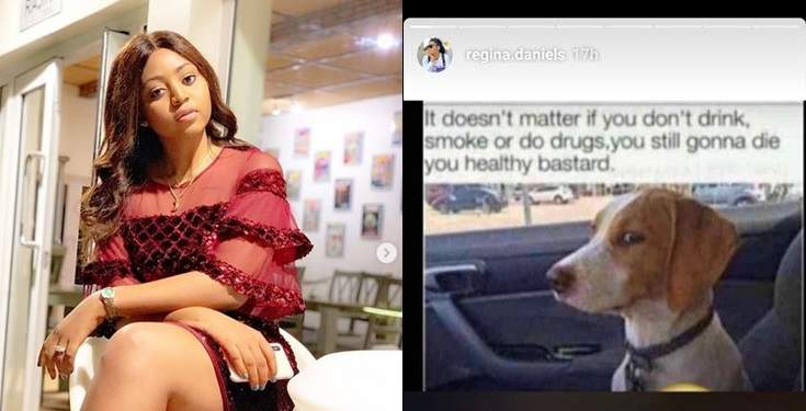 Even if You Don't Smoke Or Drink, You Will Still Die And Go To Hell - Regina Daniels