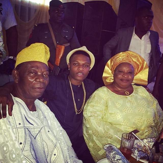 Wizkid gushes over his mum as she celebrates her birthday (photos)