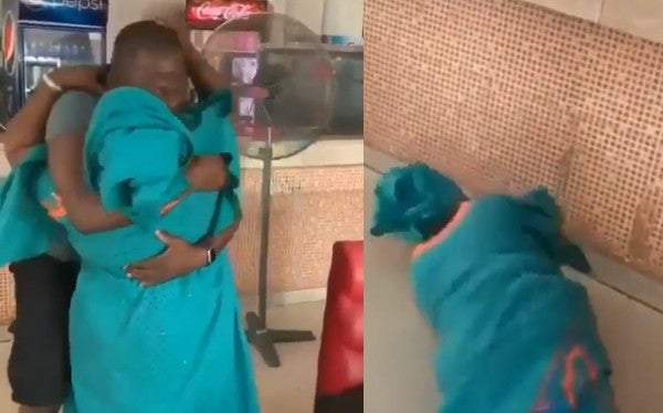 Mother Causes Scene at Eatery After Seeing Son Who Has Been Away For 5 Years (Video)
