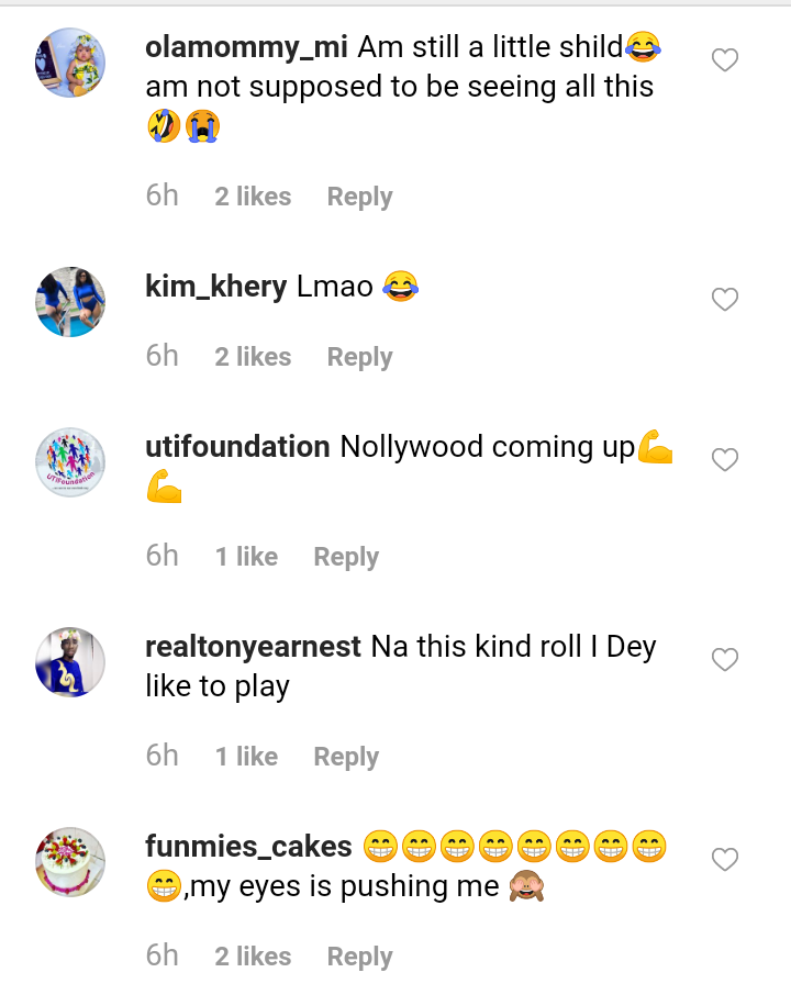 Video: Omo Butty Shares Clip of Romantic Scene in Forthcoming Movie ???