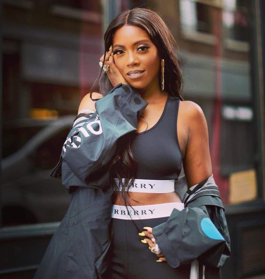 Photos: Tiwa Savage Goes All Wild As She Gets A New Tattoo On Her Forearm