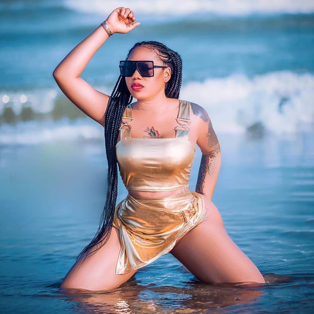 Toyin Lawani Breaks Internet With Unclad Photos