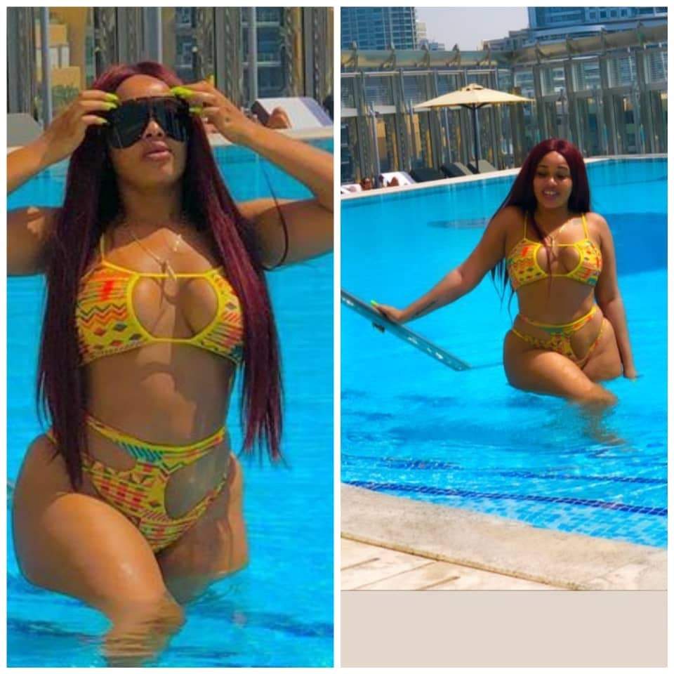 Actress Onyii Alex Flaunts Her Banging Body In Sexy Bikini