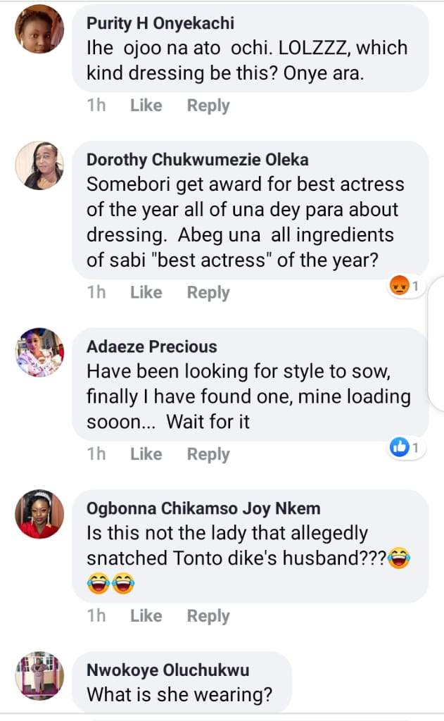 Nigerians Blast Nollywood Actress For Going 'Pantless' At Igbere TV Awards