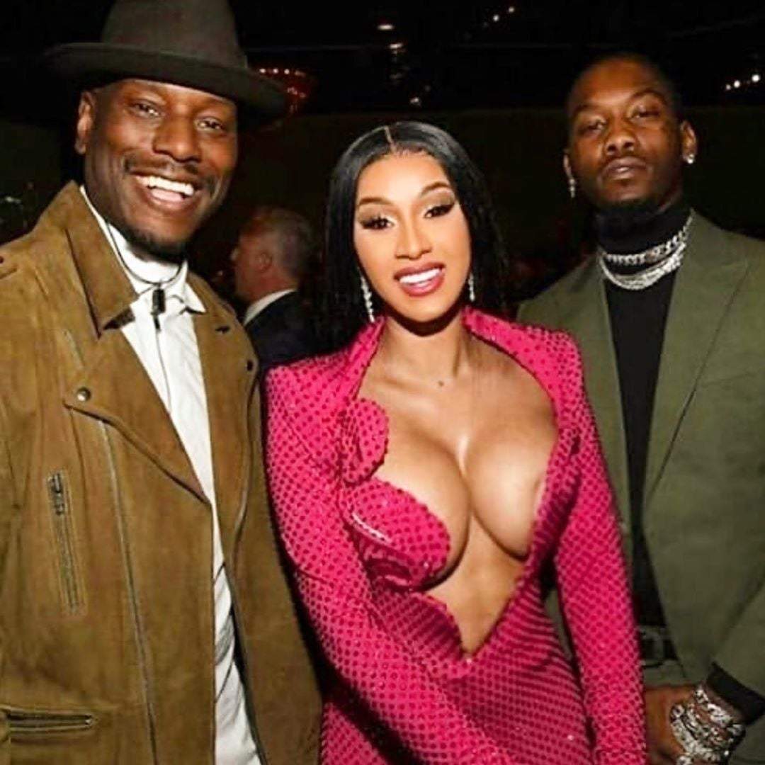 Cardi B Rescued By Offset Over Her Wardrobe Malfunction (Photo)