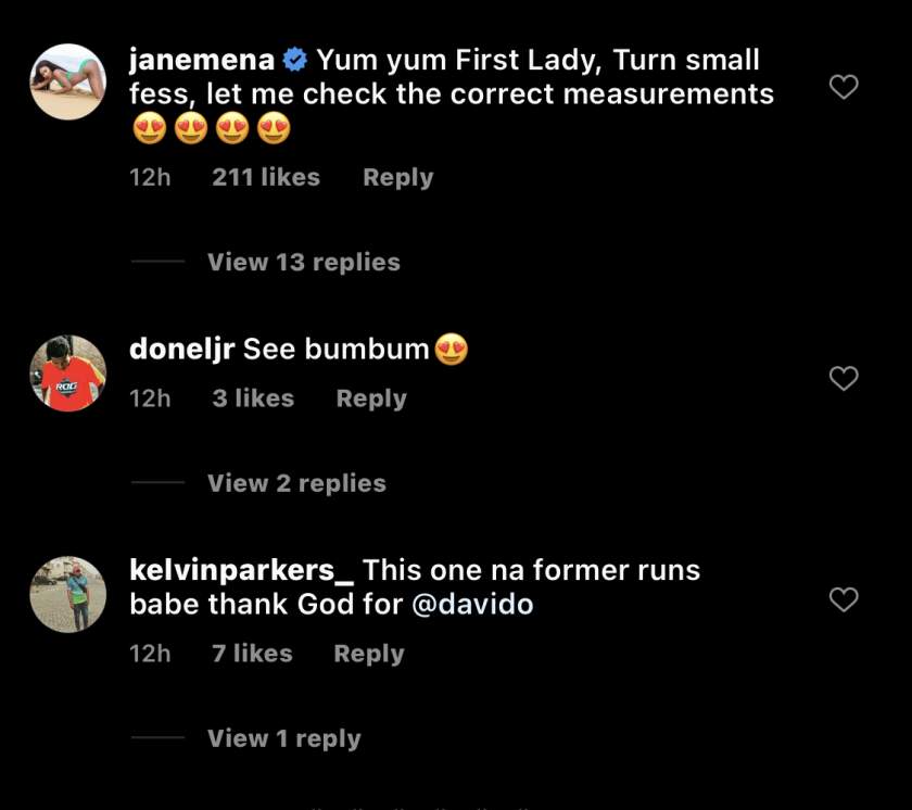 'See Bumbum' - Fans React as Davido Shares Raunchy Photos Of His Female Signee, Liya (Photos)