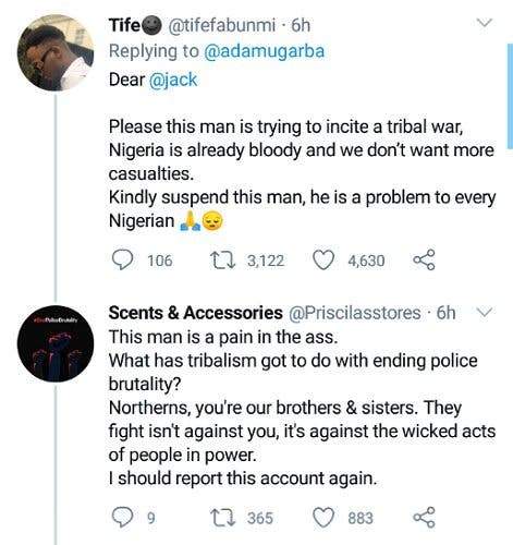 'Our mumu don do' - Man blasts Garba Adamu for asking Northerners to ignore #EndSARS because Buhari is their brother