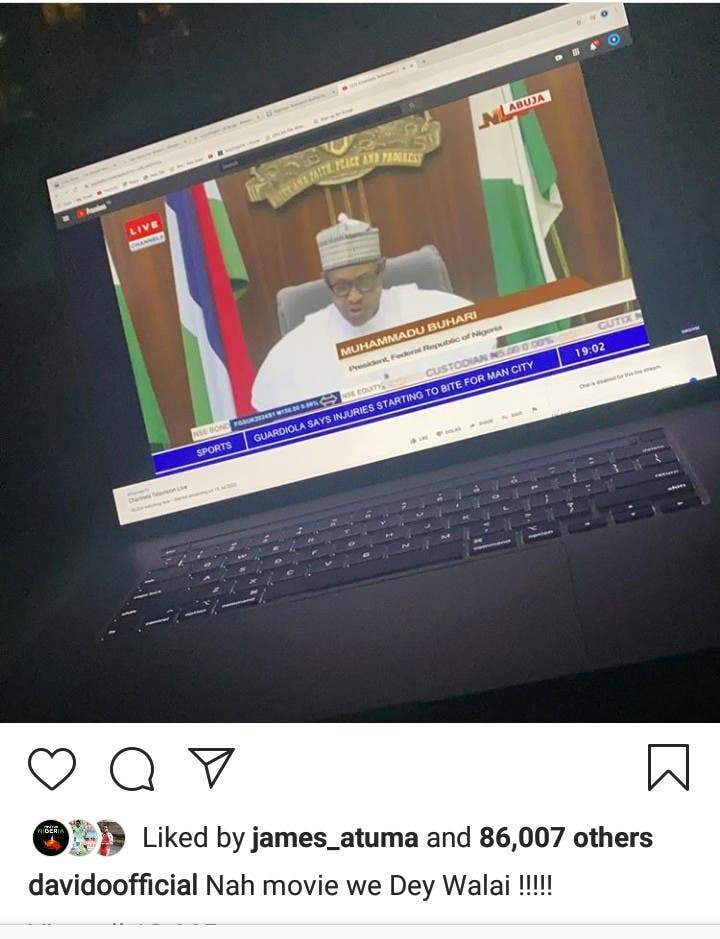 'Waste of 12 minutes'- Nigerians react to Buhari's national broadcast