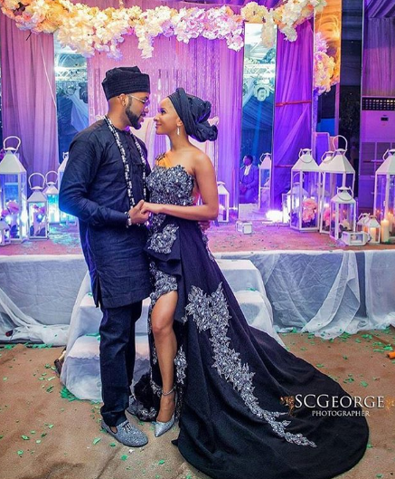 Banky W's wedding Giuseppe Zanotti shoe cost about N290k (Photos)