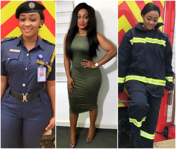 Hot Photos of a Pretty Nigerian Fire Fighter