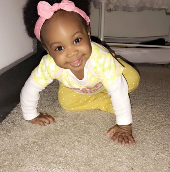 Davido's 2nd daughter, Hailey is so adorable!