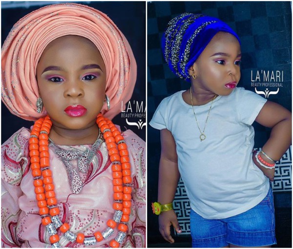 3-year-old slays in makeup for her birthday photoshoot