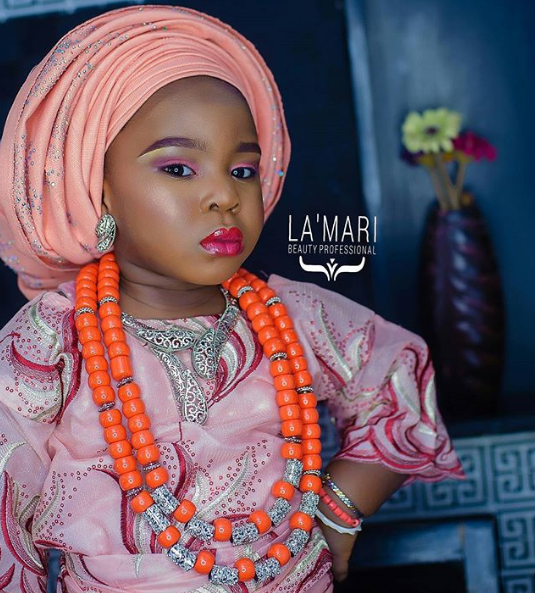 3-year-old slays in makeup for her birthday photoshoot