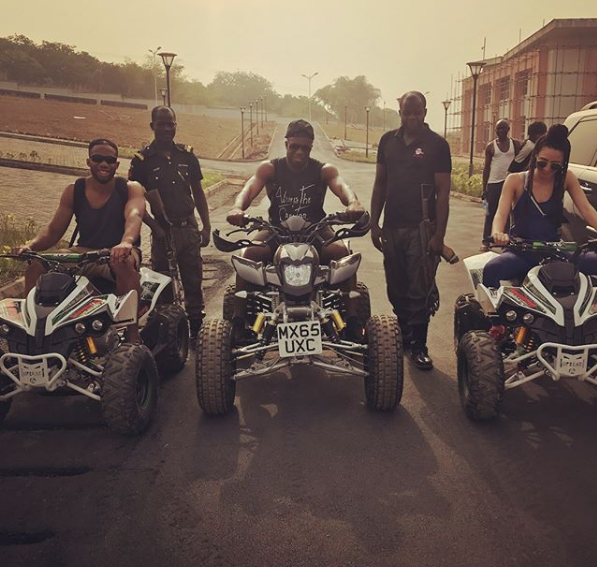 Victor Anichebe took his white girlfriend to his village in Anambra (Photos)