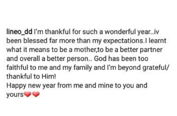 'I've learnt how to be a mother and partner' -D'banj's wife celebrates new year with new photo