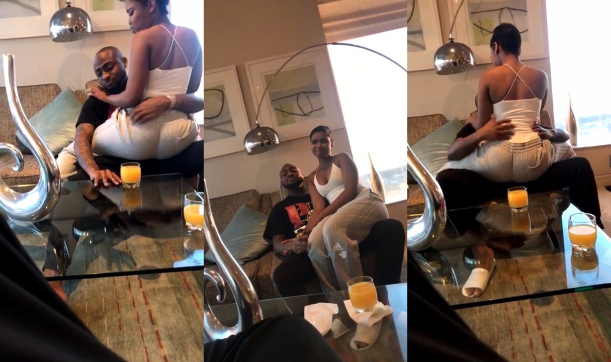 Davido R0mances South African Lady After Clubbing (!8+ Photos/Video)