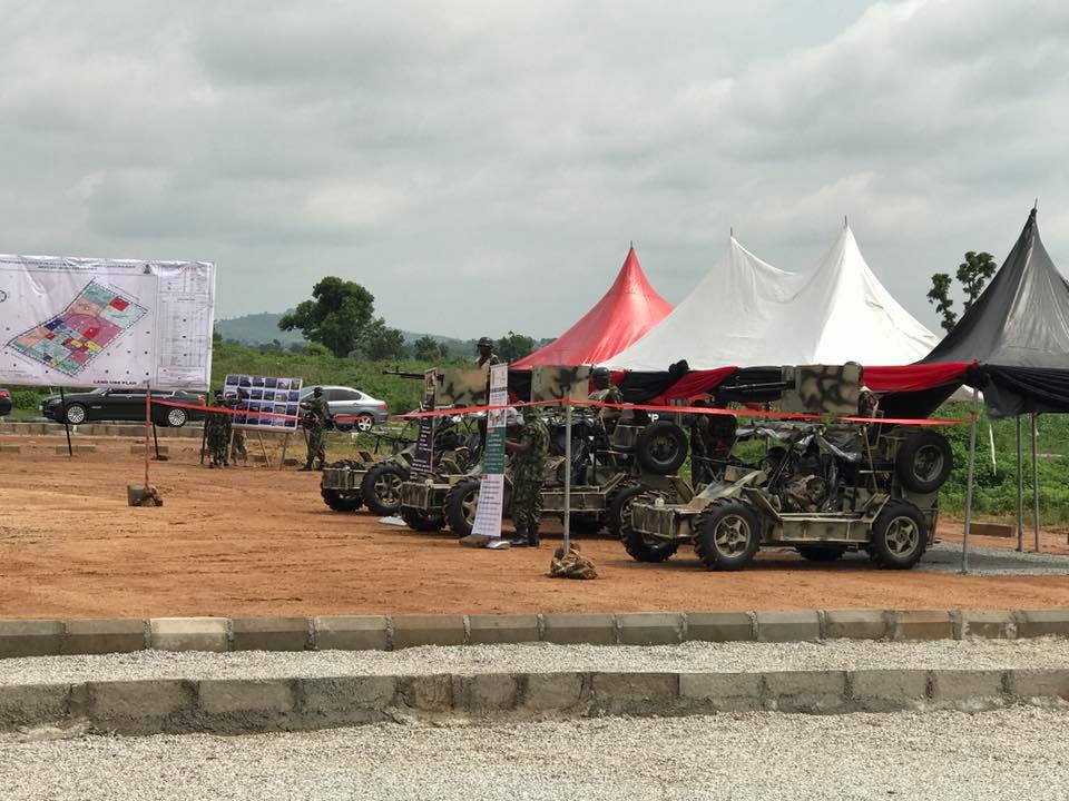 See Photos Of The Locally Fabricated Patrol Vehicles Launched By The Nigerian Army