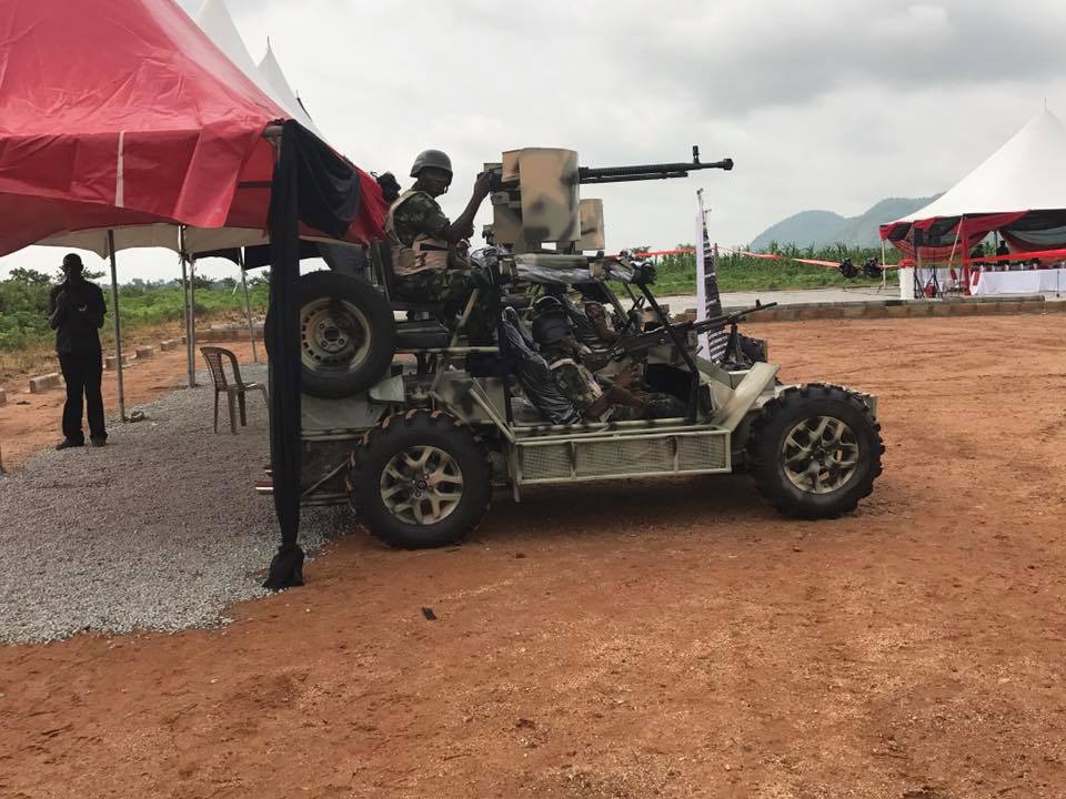 See Photos Of The Locally Fabricated Patrol Vehicles Launched By The Nigerian Army
