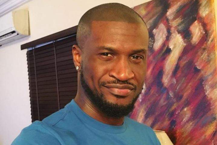 MONEY GOOD O! Nigerian Singer, Peter Okoye Flaunts Shoe Closet (Photo)