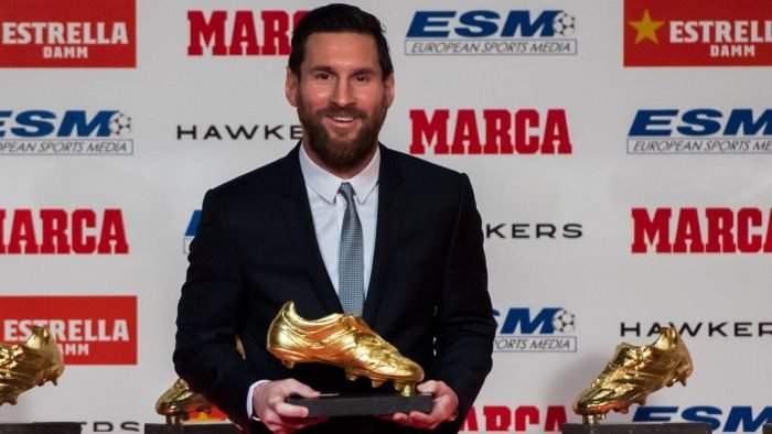 BREAKING! Lionel Messi Receives 6th European Golden Shoe