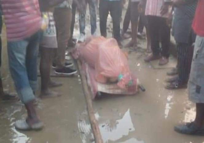 Lady Murdered, Tied, Thrown Inside Well In Rivers (Graphic Photos)