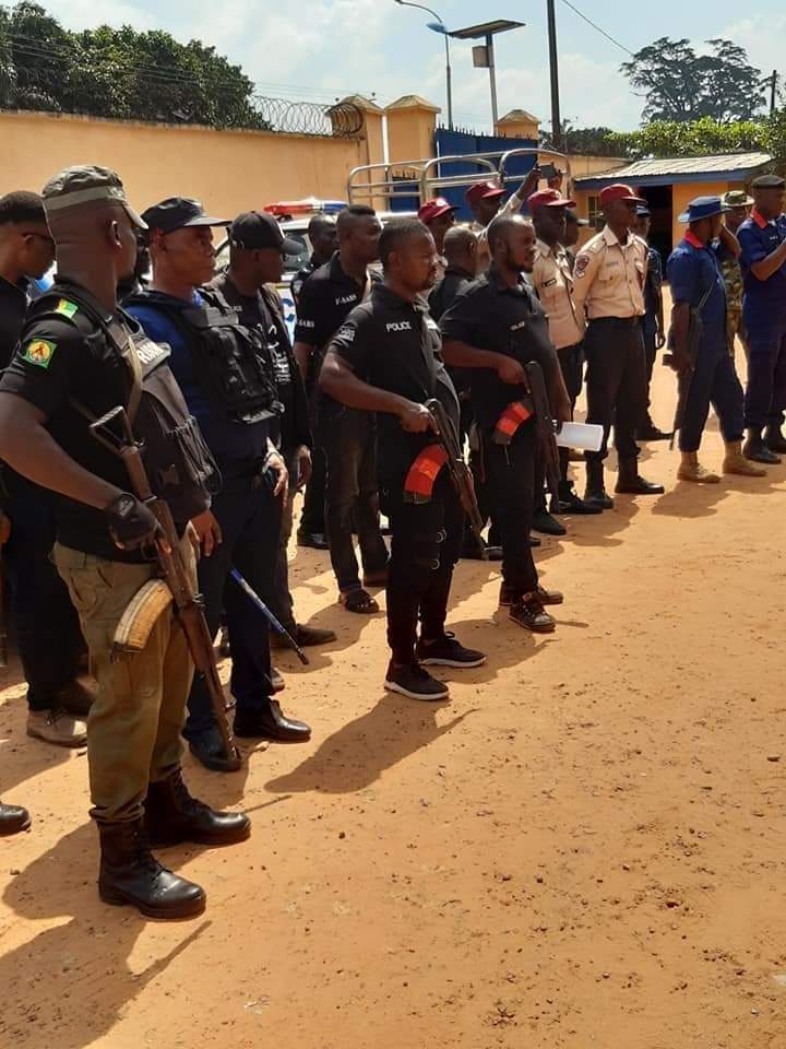 See Moment Anambra Police Paraded 70 Suspects (Photos)