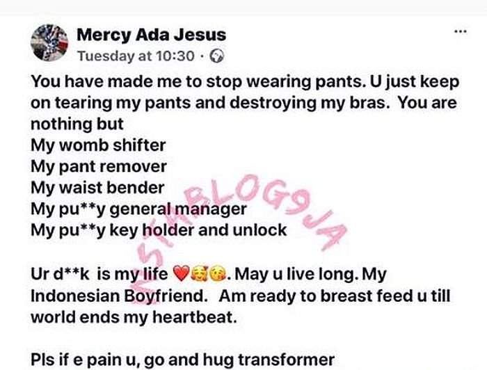 MAD O!! See What This Lady Posted On Facebook That Got People Rolling On The Floor