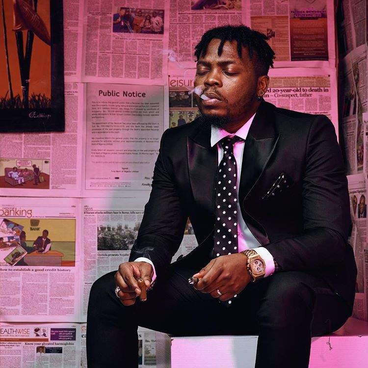 Olamide Celebrates New Year With Smoking Photos