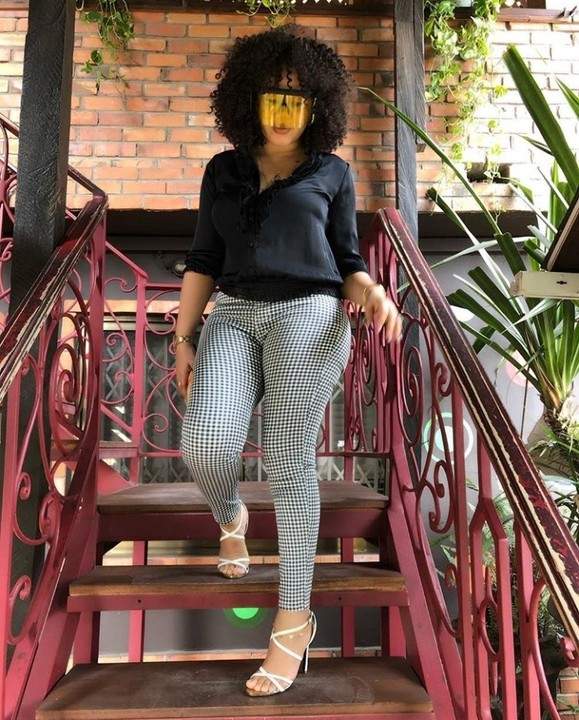 Actress Nadia Buari Poses In Chic Outfit