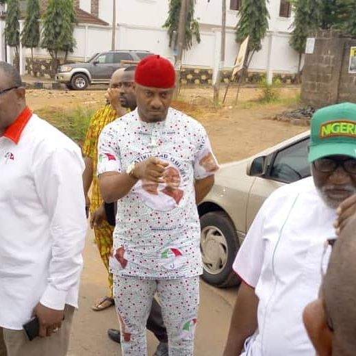 Yul Edochie Spotted With Peter Obi On A Road Show In Anambra