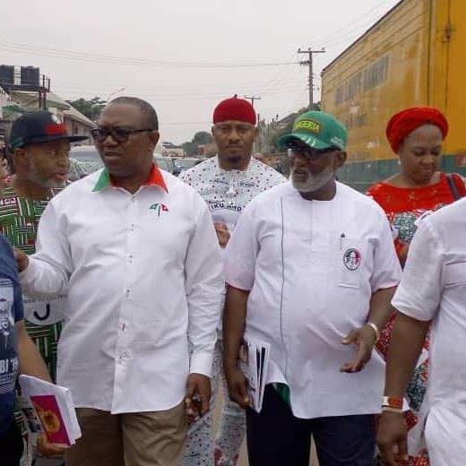 Yul Edochie Spotted With Peter Obi On A Road Show In Anambra