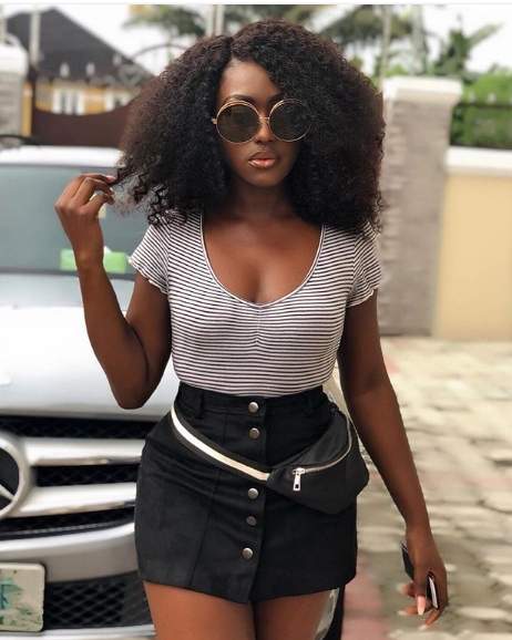 Actress Linda Osifo Stuns In Thigh Revealing Outfit (Photos)