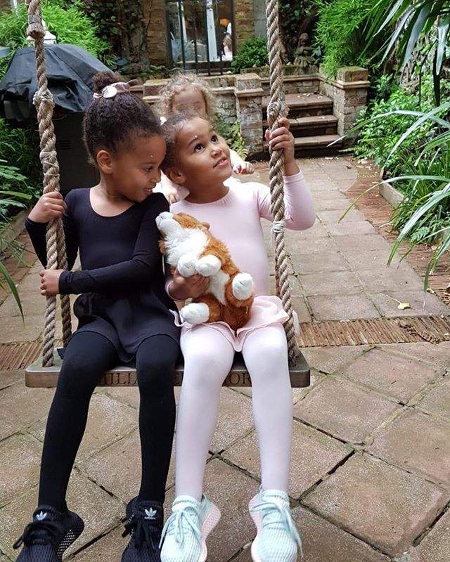'My Cutest Ballerina' - Mikel Obi Shares Adorable Photo Of His Twin Daughters