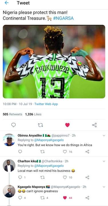 Nigeria vs South Africa Match Memes