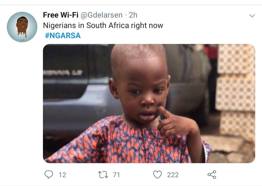 Nigeria vs South Africa Match Memes