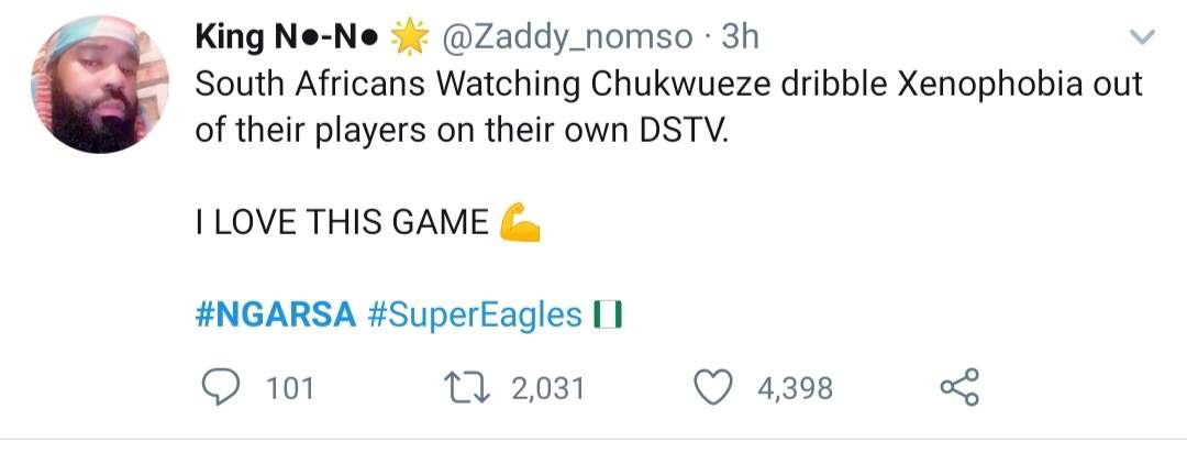 Nigeria vs South Africa Match Memes