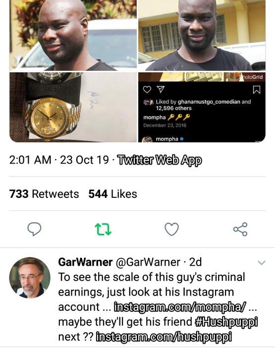 'Mompha Is A Top 10 BEC Scammer' - US Computer Foresnsic Researcher, Gar Warner