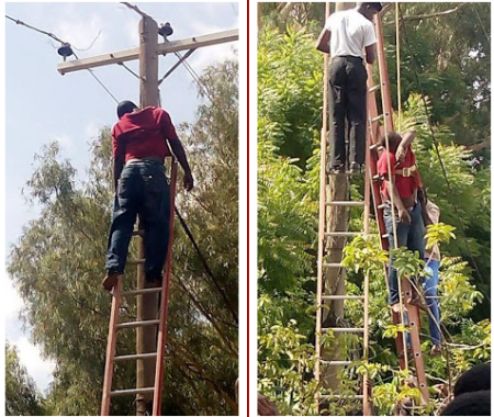 See How Kano State Electricity Worker Dies After Disconnecting Power Cable [Photos]