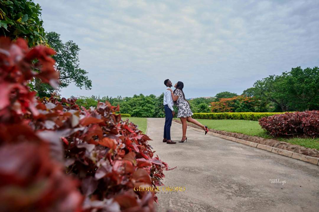 Lovely pre-wedding photos of Super Eagles player Wilfred Ndidi and lover