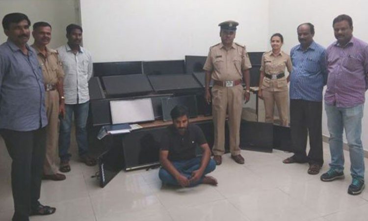Die-Hard Criminal? This Man Has Stolen 120 TV Sets While Checking Into Different Hotels Over 4 Months