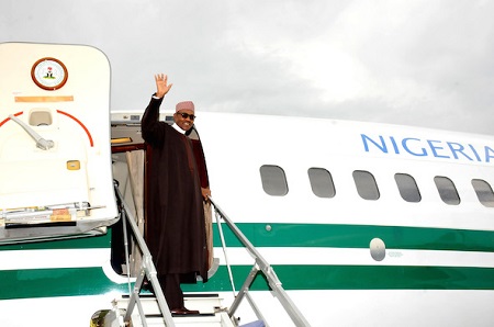 President Muhammadu Buhari Returns To Abuja