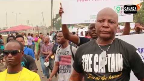 Serious Drama as Charly Boy's Group Block Owerri EEDC Office