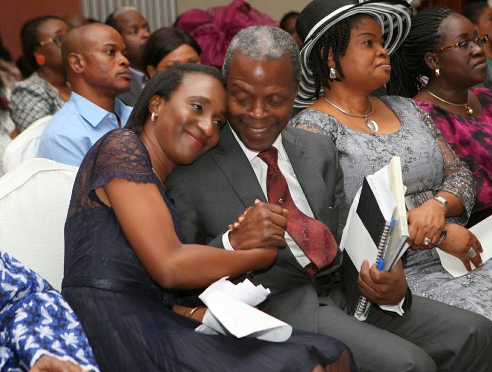 VP Osinbajo Writes Heartwarming Wedding Anniversary Message to His Wife