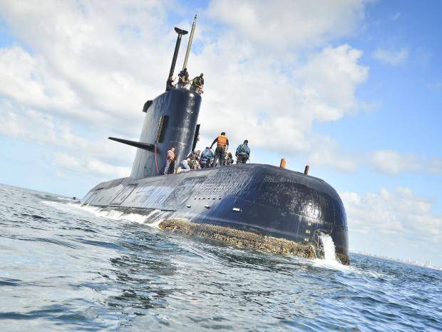 44 People Feared Dead After Argentina Submarine Disappeared in the South Atlantic